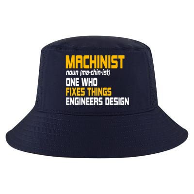 Machinist CNC Machine Tools Profession Machinery Operator Cool Comfort Performance Bucket Hat