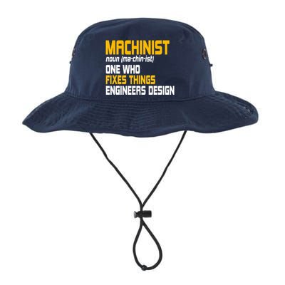 Machinist CNC Machine Tools Profession Machinery Operator Legacy Cool Fit Booney Bucket Hat