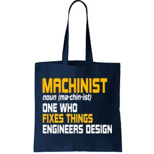 Machinist CNC Machine Tools Profession Machinery Operator Tote Bag