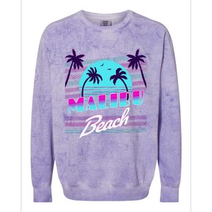 Malibu California Colorblast Crewneck Sweatshirt