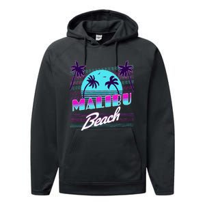 Malibu California Performance Fleece Hoodie