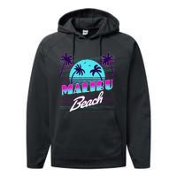 Malibu California Performance Fleece Hoodie