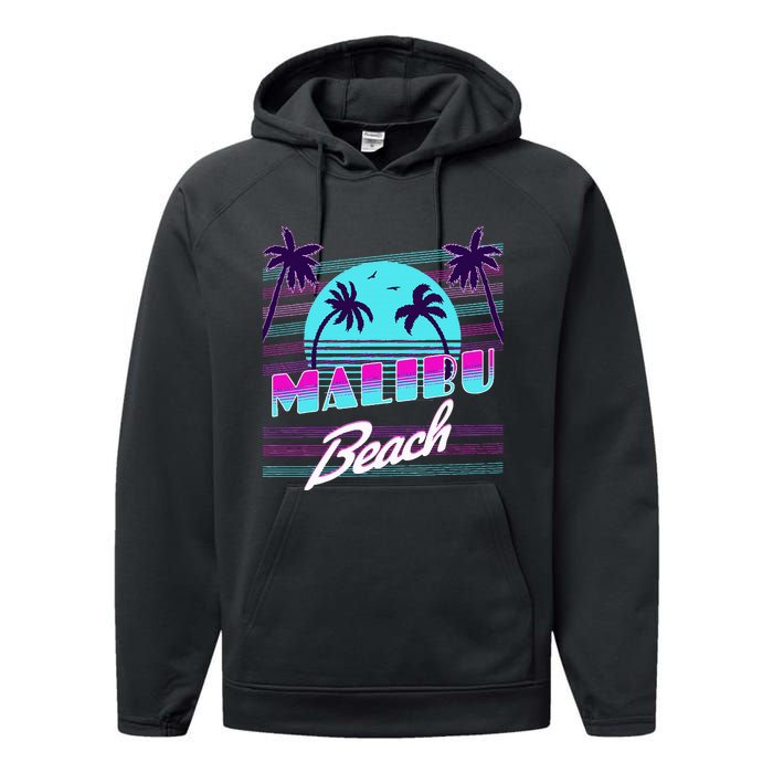 Malibu California Performance Fleece Hoodie