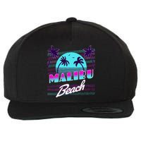 Malibu California Wool Snapback Cap