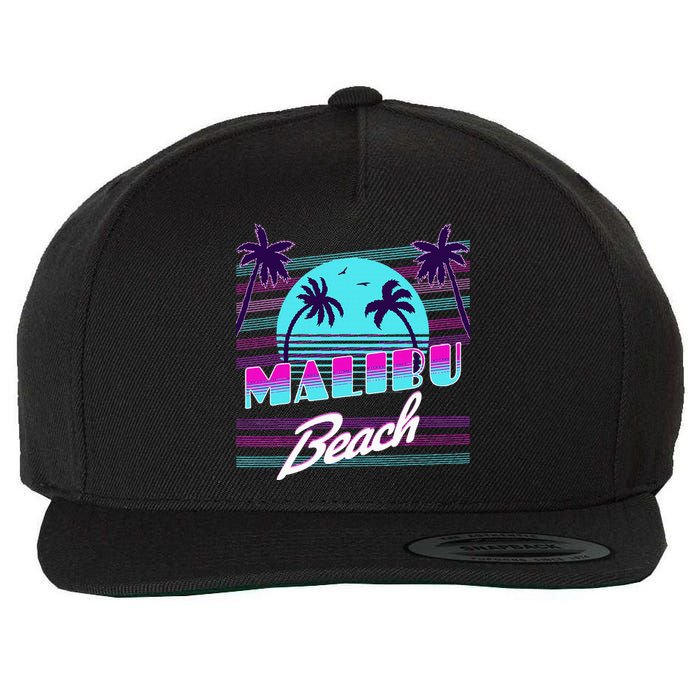 Malibu California Wool Snapback Cap