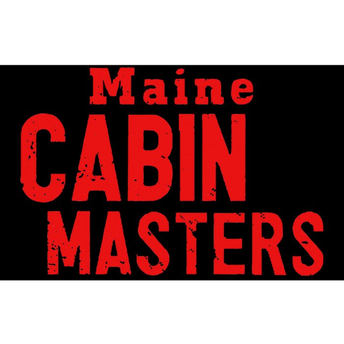 Maine Cabin Masters Bumper Sticker