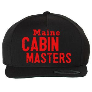 Maine Cabin Masters Wool Snapback Cap