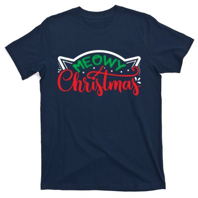 Meowy Christmas T-Shirt