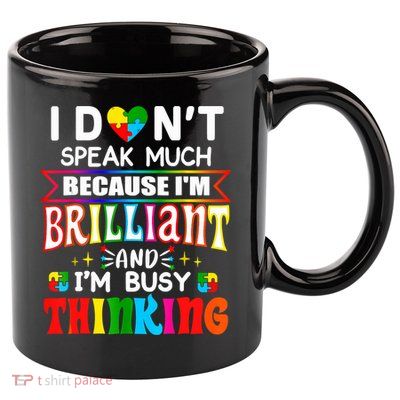 My Child May Be Non Verbal I May Be Nonverbal Autism Mom 11oz C Handle Ceramic Mug