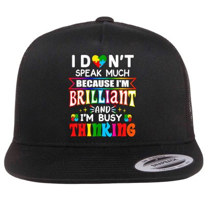 My Child May Be Non Verbal I May Be Nonverbal Autism Mom Flatbill Hat