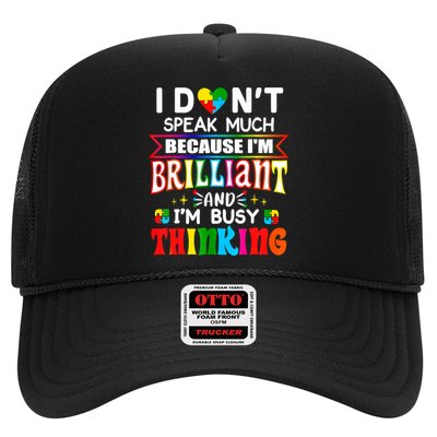 My Child May Be Non Verbal I May Be Nonverbal Autism Mom Trucker Hat