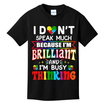 My Child May Be Non Verbal I May Be Nonverbal Autism Mom Kids T-Shirt