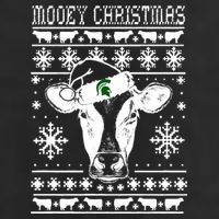 Mooey Christmas Michigan State Farmer Ugle Animals Cow Beanie