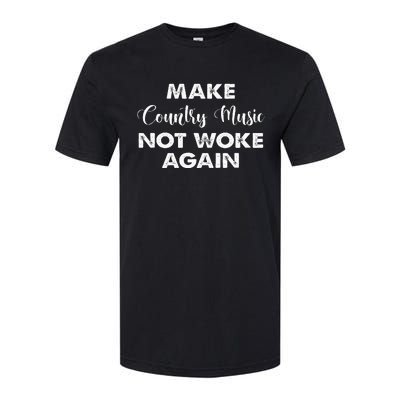 Make Country Music Not Woke Again Softstyle CVC T-Shirt