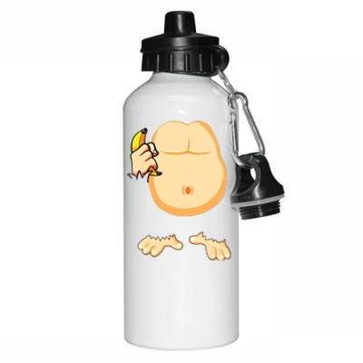 Monkey Costume Monkey Body Headless Halloween Costume Aluminum Water Bottle 