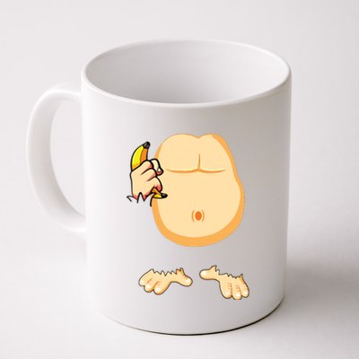 Monkey Costume Monkey Body Headless Halloween Costume Coffee Mug