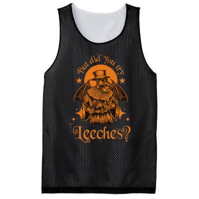 Mask Cloak Middle Age Plague Doctor But Did You Try Leeches Mesh Reversible Basketball Jersey Tank