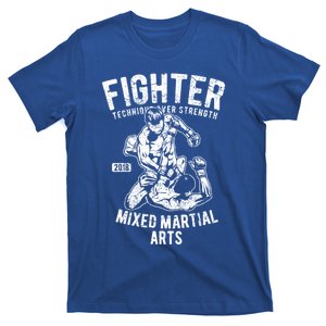 Mma Clothes Mixed Martial Arts Merchandise Distressed Mma Gift T-Shirt