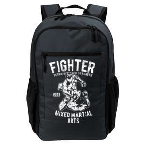 Mma Clothes Mixed Martial Arts Merchandise Distressed Mma Gift Daily Commute Backpack