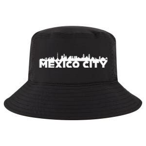 Mexico City Mexico City Skyline Silhouette Outline Sketch Cool Comfort Performance Bucket Hat