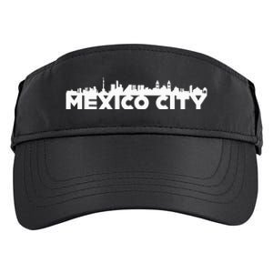 Mexico City Mexico City Skyline Silhouette Outline Sketch Adult Drive Performance Visor