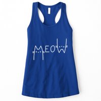 Meow Cat Meow Kitty Funny Cats Mom And Cat Dad Gift Womens Tank Top