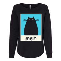 Meh Cat Meow Kitty Cat Lover Japanese Cat Kawaii Anime Womens California Wash Sweatshirt