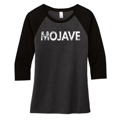 Mojave California Women's Tri-Blend 3/4-Sleeve Raglan Shirt