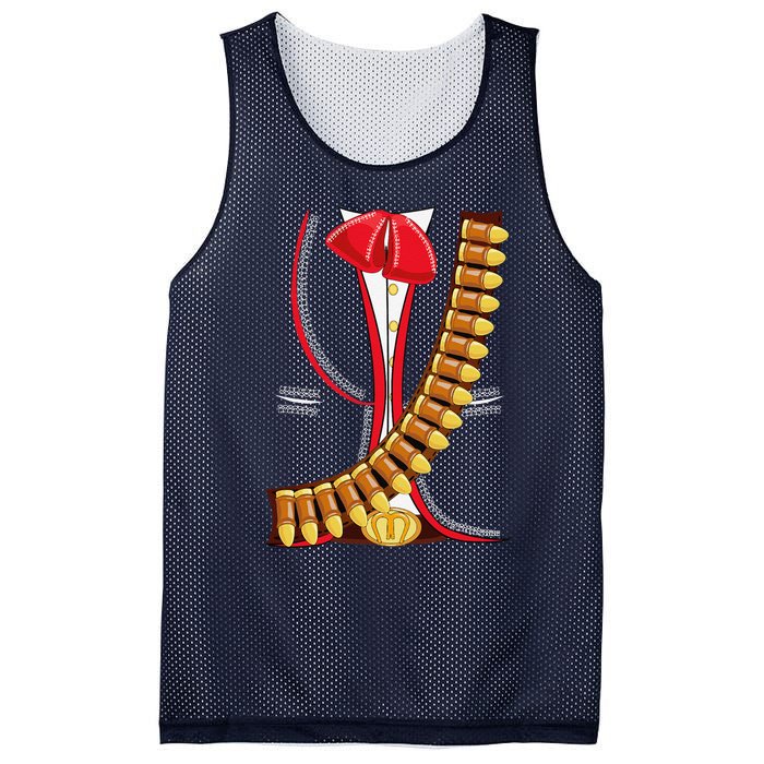 Mariachi Charro Mexican Cinco De Mayo Costume Mesh Reversible Basketball Jersey Tank