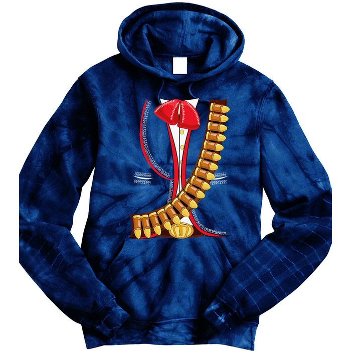 Mariachi Charro Mexican Cinco De Mayo Costume Tie Dye Hoodie