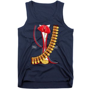 Mariachi Charro Mexican Cinco De Mayo Costume Tank Top