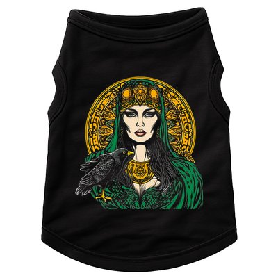 Morrigan Celtic Mythology Irish Goddess Of Death Doggie Tank
