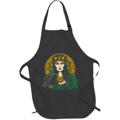 Morrigan Celtic Mythology Irish Goddess Of Death Apron