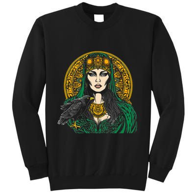 Morrigan Celtic Mythology Irish Goddess Of Death Sweatshirt