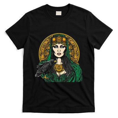 Morrigan Celtic Mythology Irish Goddess Of Death T-Shirt