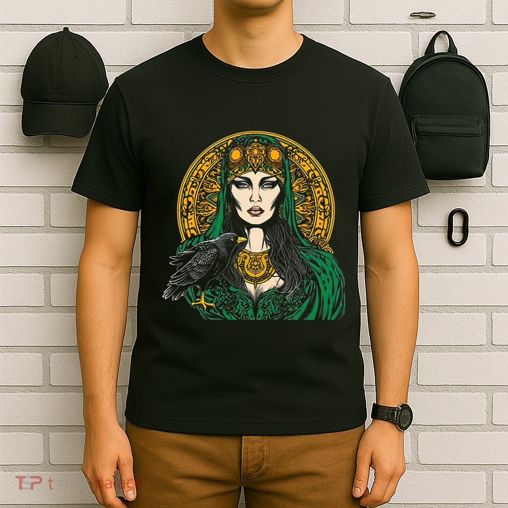 Morrigan Celtic Mythology Irish Goddess Of Death T-Shirt