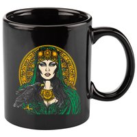 Morrigan Celtic Mythology Irish Goddess Of Death 11oz C Handle Ceramic Mug