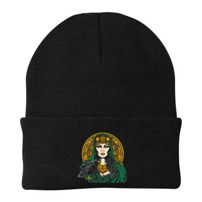 Morrigan Celtic Mythology Irish Goddess Of Death Beanie