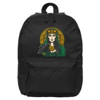 Morrigan Celtic Mythology Irish Goddess Of Death 16 in Basic Backpack