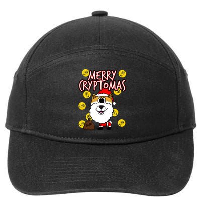 Merry Cryptomas 7-Panel Snapback Hat