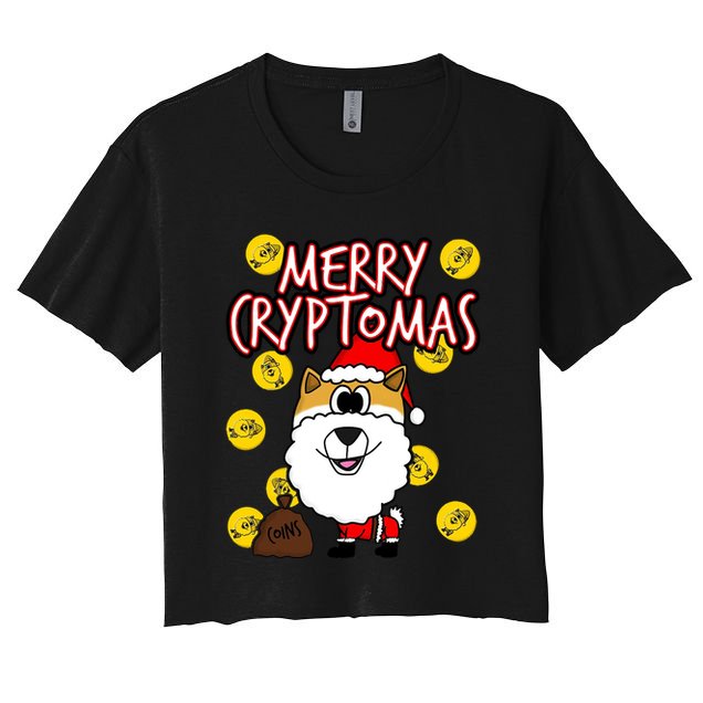 Merry Cryptomas Crop Top