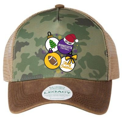 Merry Christmas Minnesota football Est 1960 Legacy Tie Dye Trucker Hat