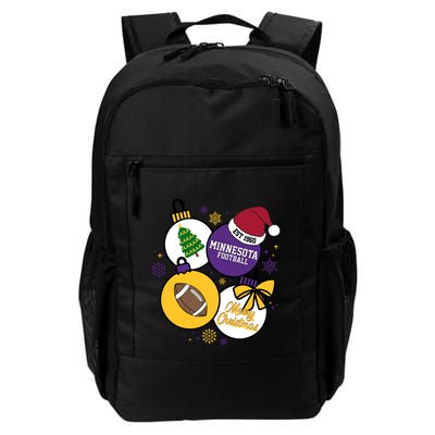 Merry Christmas Minnesota football Est 1960 Backpack