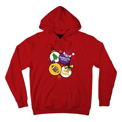 Merry Christmas Minnesota football Est 1960 Hoodie