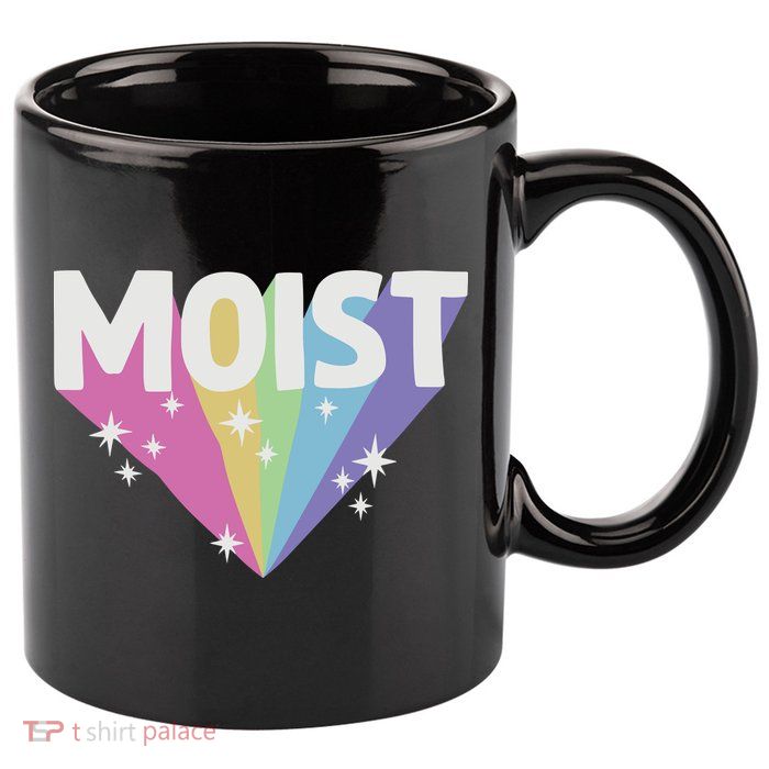 Moist Cringey 11oz C Handle Ceramic Mug