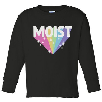 Moist Cringey Toddler Long Sleeve Shirt