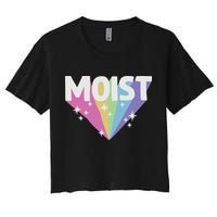 Moist Cringey Women's Crop Top Tee