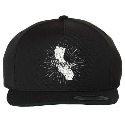 Murphys California Wool Snapback Cap