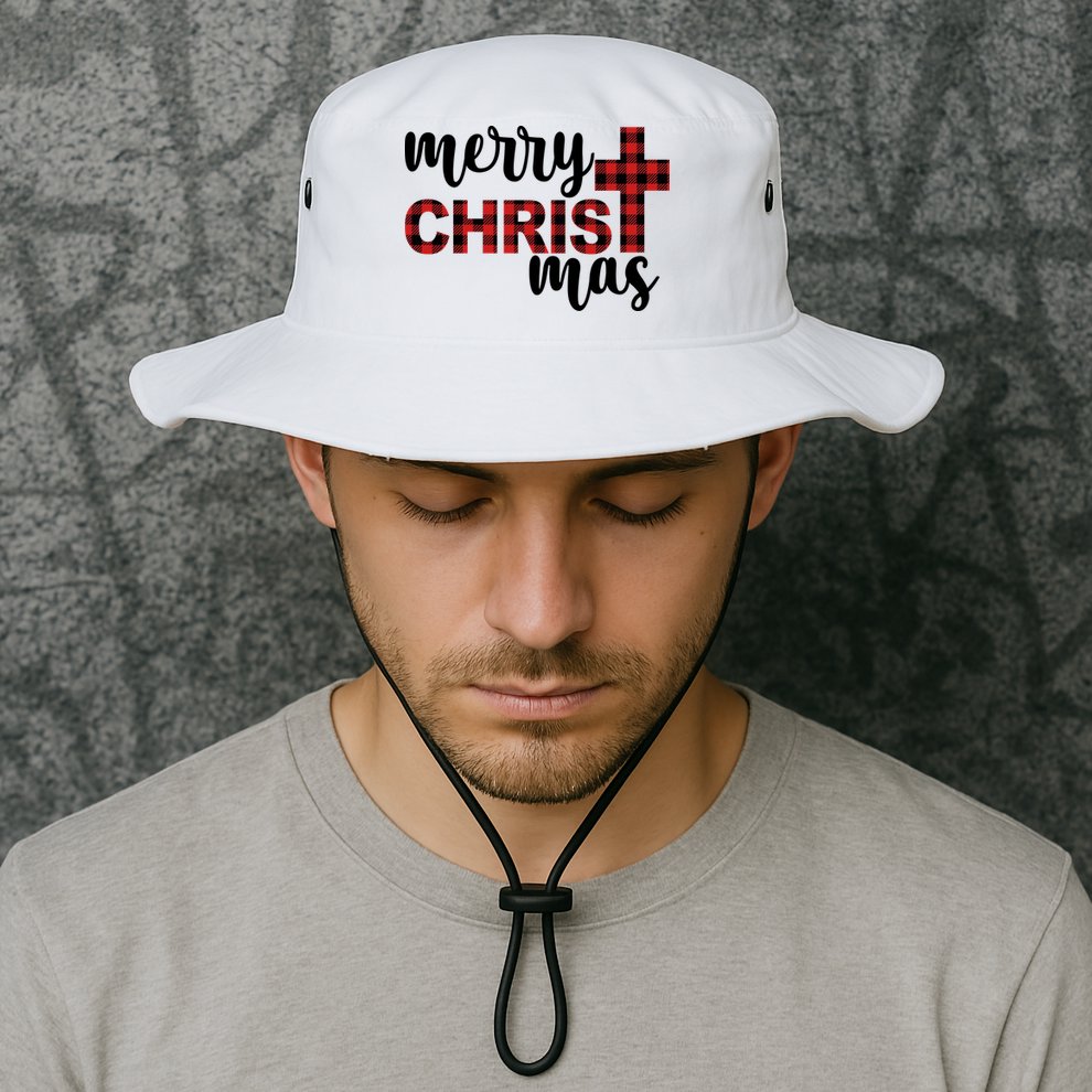 Merry Christ Mas Jesus Birthday Christmas Bucket Hat