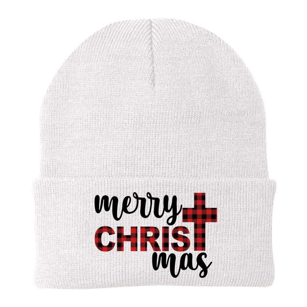Merry Christ Mas Jesus Birthday Christmas Beanie